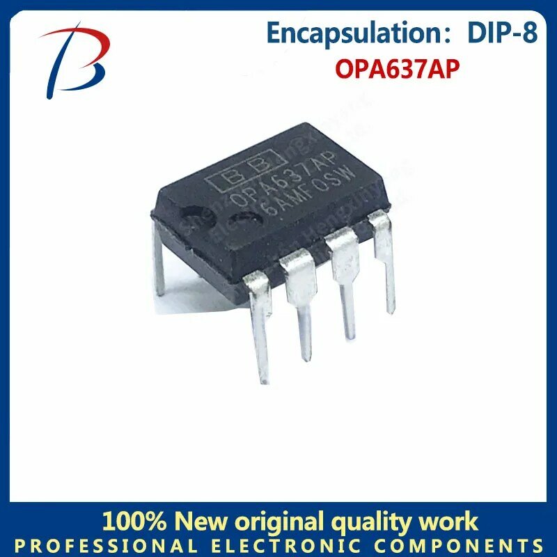 5pcs OPA637AP Silkscreen OPA637AP In-line DIP-8 buffer amplifier