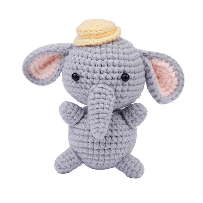 Iniciante Crochet Starter Kit para adultos e crianças, meninas Páscoa