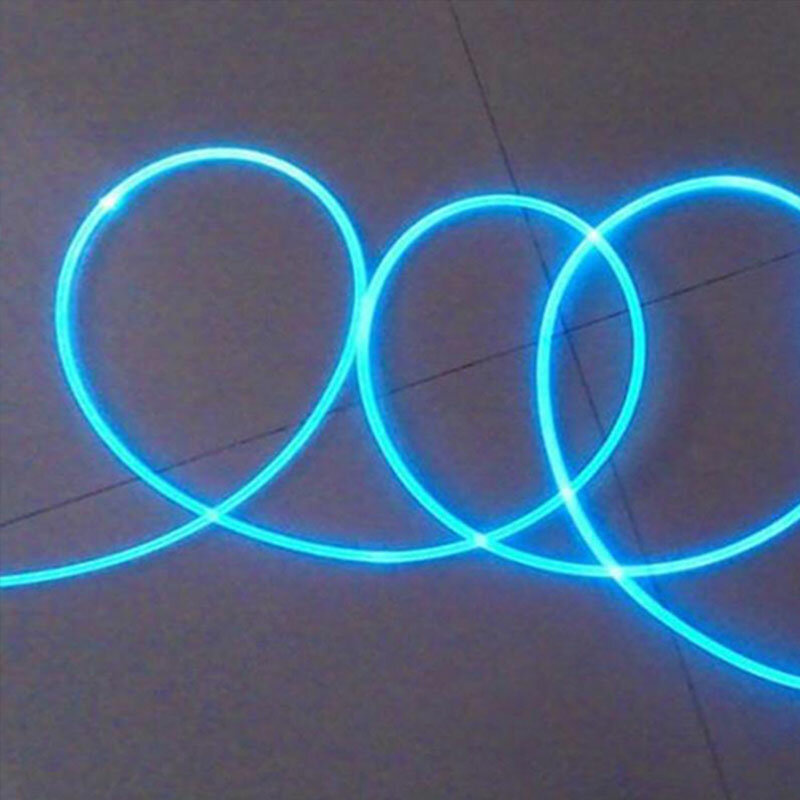 Kabel serat optik cahaya samping PMMA, pencahayaan langit-langit kabel optik mobil Diameter 1.5/2/3mm untuk dekorasi rumah kebun pesta