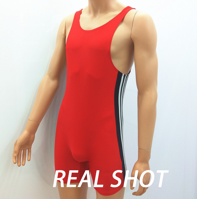 Wrestling bodysuit singlet collant roupa interior ginásio sem mangas triathlon powerlifting roupa natação correndo skinsuit