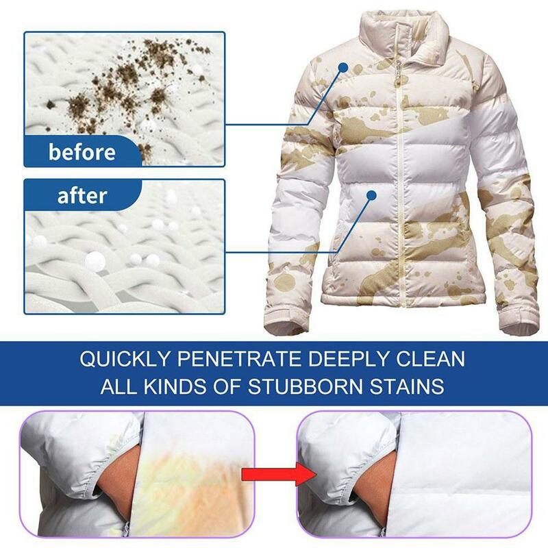 Toallitas de limpieza de ropa empaquetadas individualmente, limpieza de manchas de chaqueta, toallitas húmedas, removedor, eliminación de toallitas, T6E1