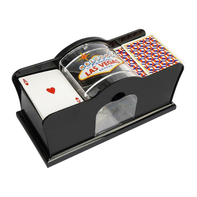 Nieuwe Kaart Shuffler Automatische Shuffle Machine Voor Het Spelen Van Kaarten Volledig Speelkaart Shuffle Machine Spelen Kaart Shuffler Mixer