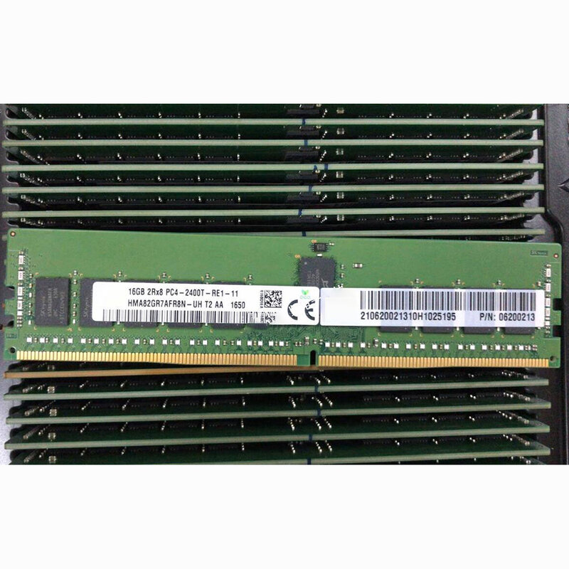 Memória de servidor de alta qualidade, 16GB, 2RX8, PC4-2400T, DDR4 ECC, 06200213, N24DDR402, 16GB, alta qualidade, trabalho fino, 1Pc