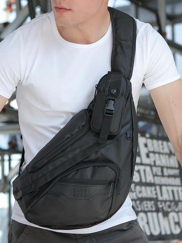 Сумка для пистолета, сумки через плечо, Тактическая Военная Спортивная дорожная Водонепроницаемая нейлоновая мужская сумка-мессенджер, нагрудная сумка, рюкзак