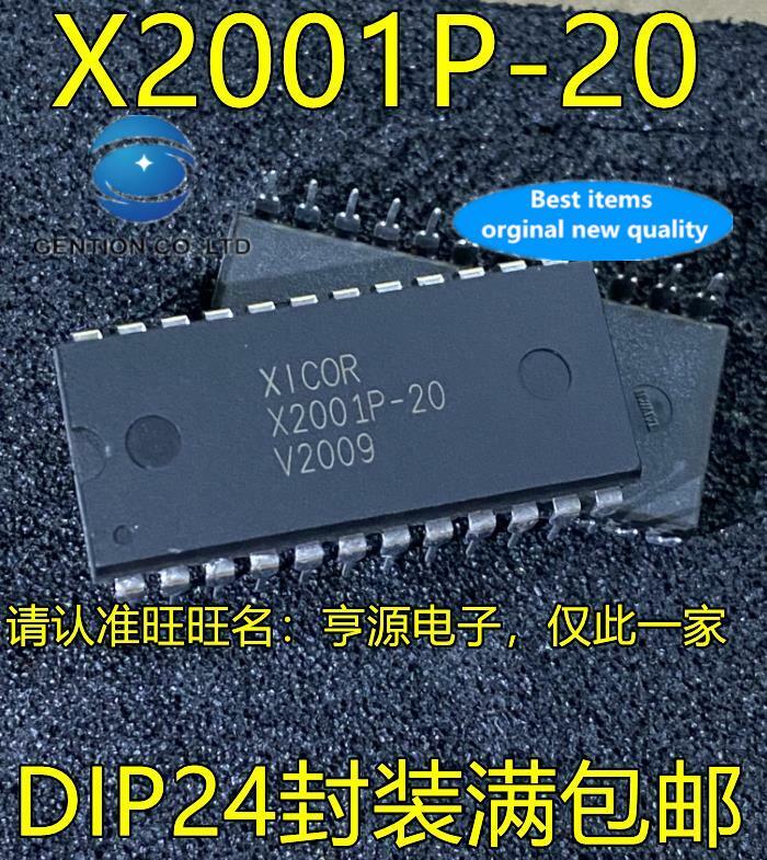 5pcs 100% orginal new  X2001 X2001P-20 DIP20 feet in-line integrated circuit dual-column communication in-line chip
