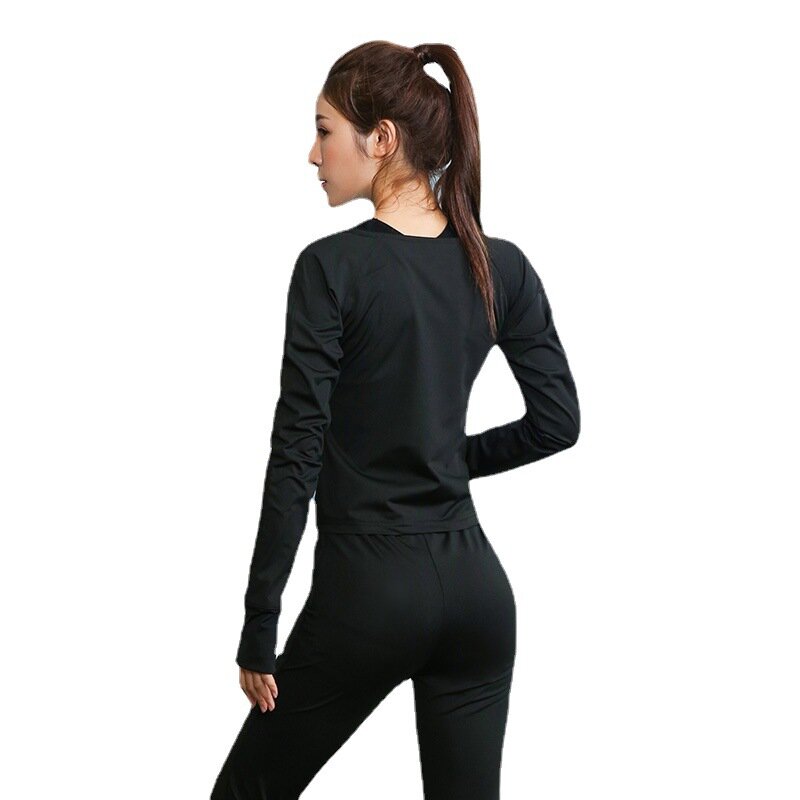 Sweatpants women's sweatpants Slim legs sweat running weight loss exercise tight belly pants High waist sweatpants sweatsuit