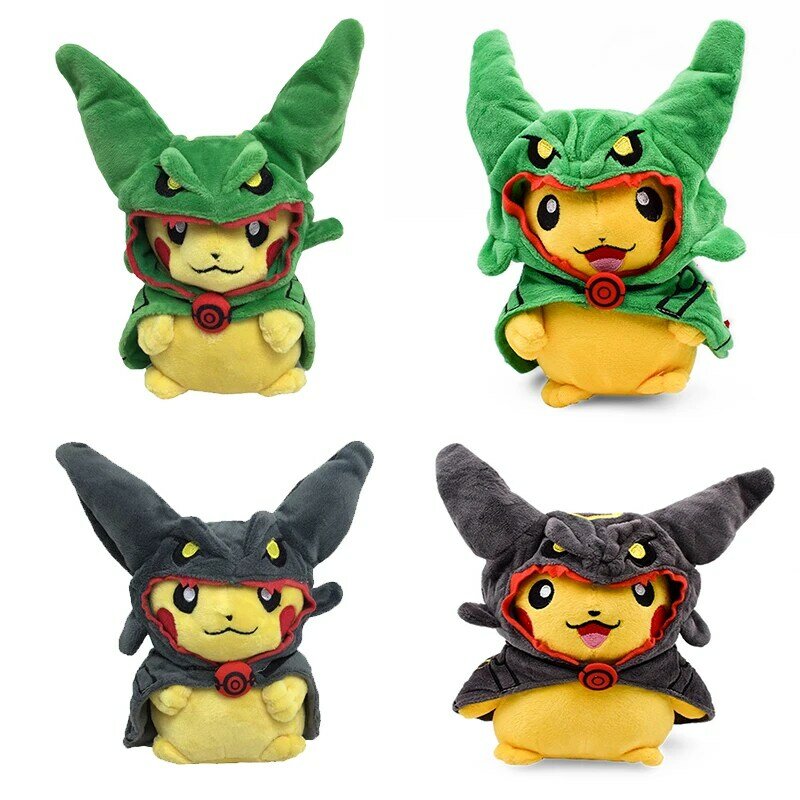 Pokémon Pikachu Cosplay Brinquedos, Charizard, Snorlax, Garchomp, Tyranitar, Hydreigon, Anime Stuffed Plush, Cartoon Dolls