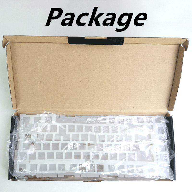 FEKER IK75 Original 2 In 1 Silikon Pad Für 75% IK75Mechanical Tastatur V1-V3 Pro QMK DIY Paket Sound Dämpfer Blatt soft Pad