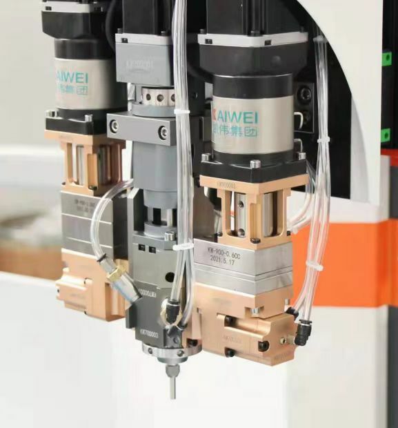 KW-510 dispensing gluing equipment KAIWEI  Automatic pu gasket sealing dispensing machine fipfg pu gasket machine robot