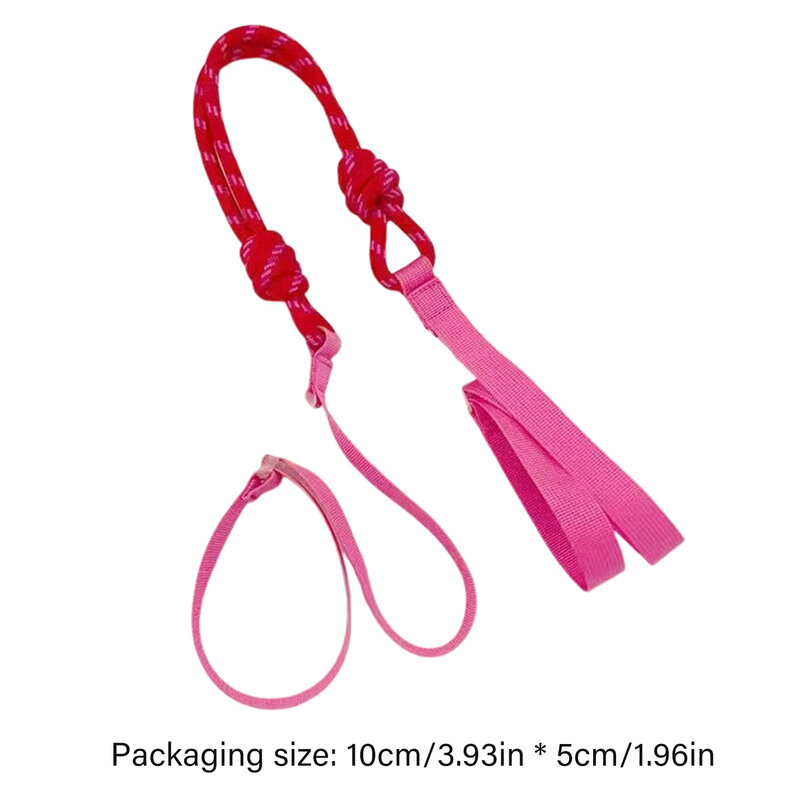 Tali nilon selempang pengganti warna cerah & cukup tebal untuk membawa tali cocok untuk wanita dan pria