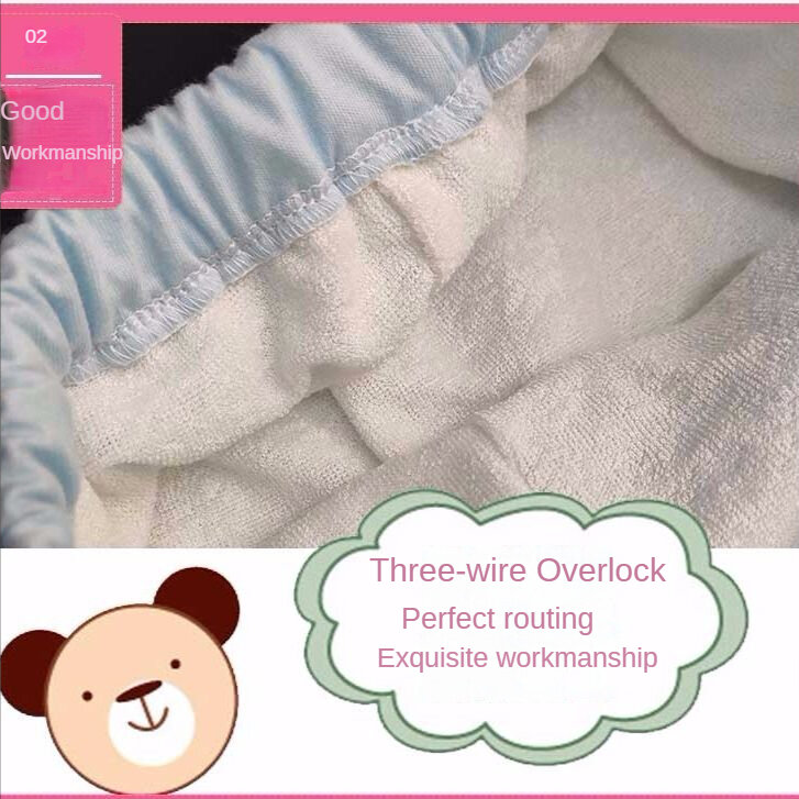 Baby Kids Cloth Diaper Pants Children Waterproof Diaper Nappy Pants Incontinence Care Trousers Breathable Washable Cotton