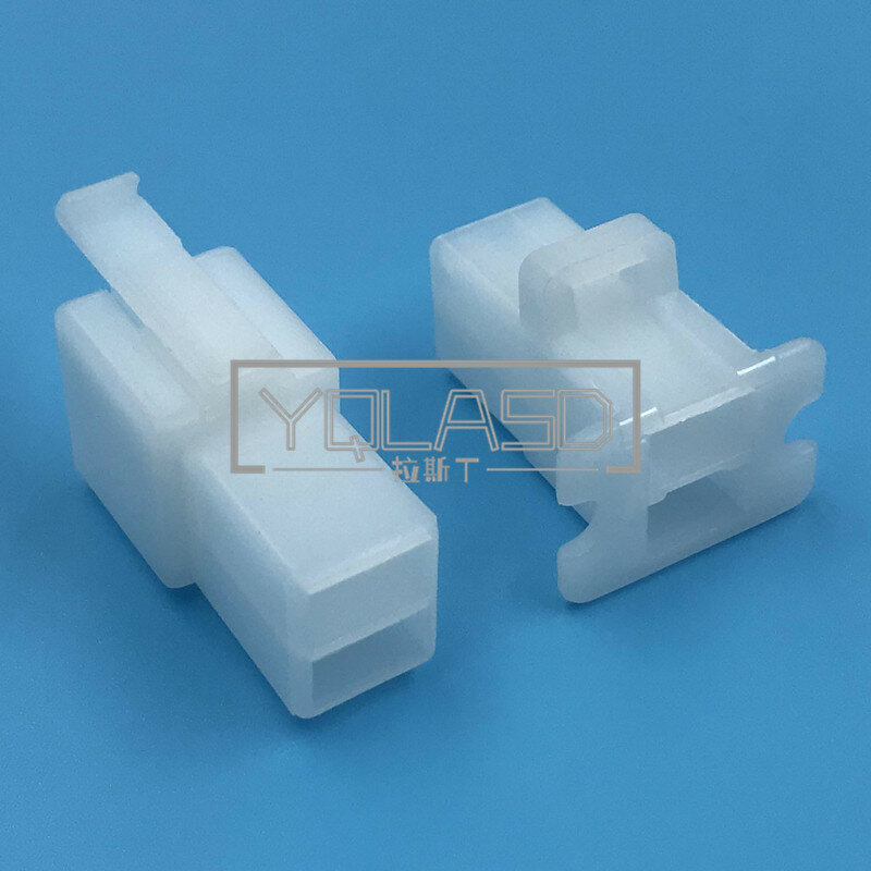 1 Set 2 Way White ABS Cable Plug AC Assembly Auto Connector Household Socket
