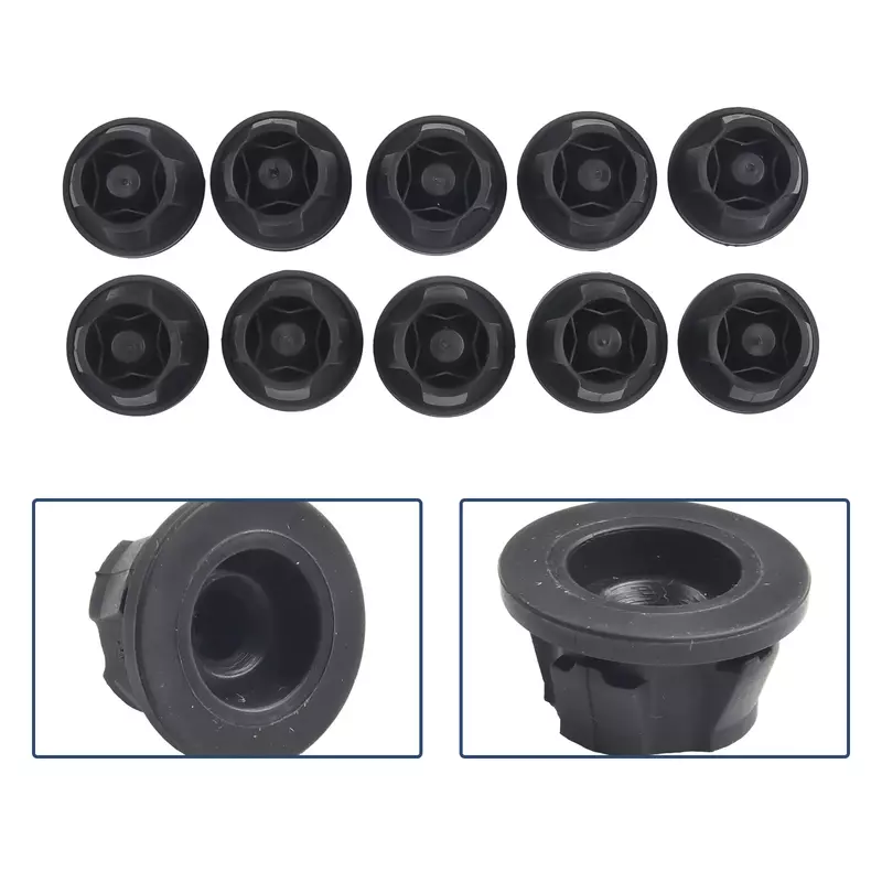 10pcs Car Engine Cover Grommets Bung Absorbers For MERCEDES 6420940785 Replacement High-strength Car Accessories