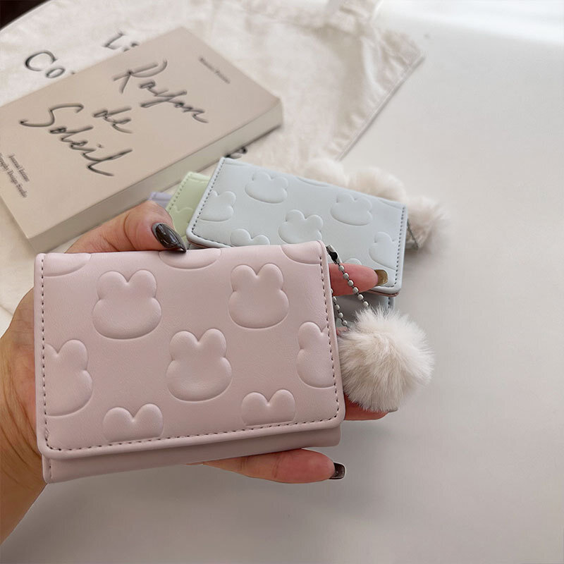 2024 nowa moda damska portfel krótka portmonetka dziewczęca torebka na karty dla kobiety mały damski portfel damski mała kopertówka