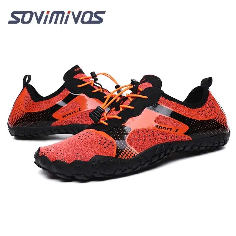 Zapatillas de Trail Running para hombre y mujer, calzado deportivo ligero, antideslizante, minimalista, para caminar al aire libre