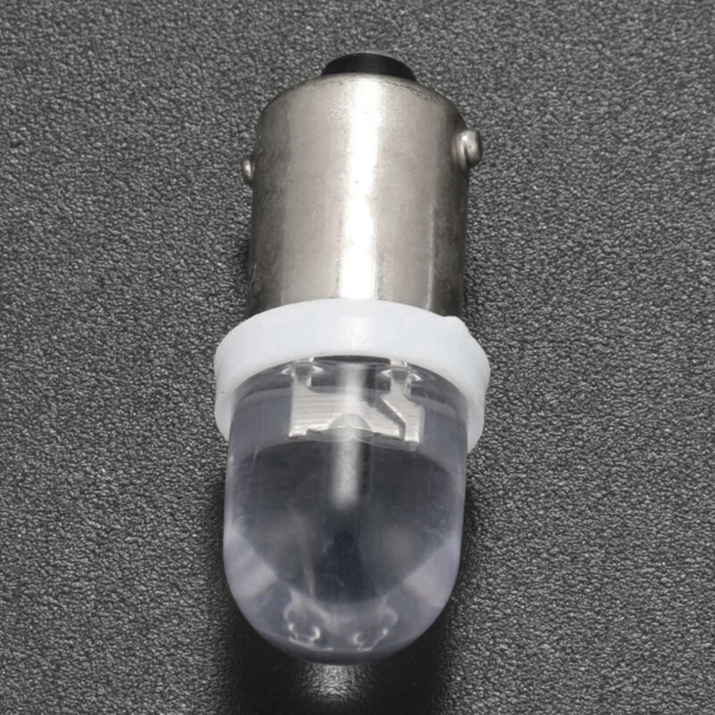 Lâmpadas de baioneta LED para carro, BA9S 1895 H6W 53 57, lâmpada de mapa branco 12V, 100pcs