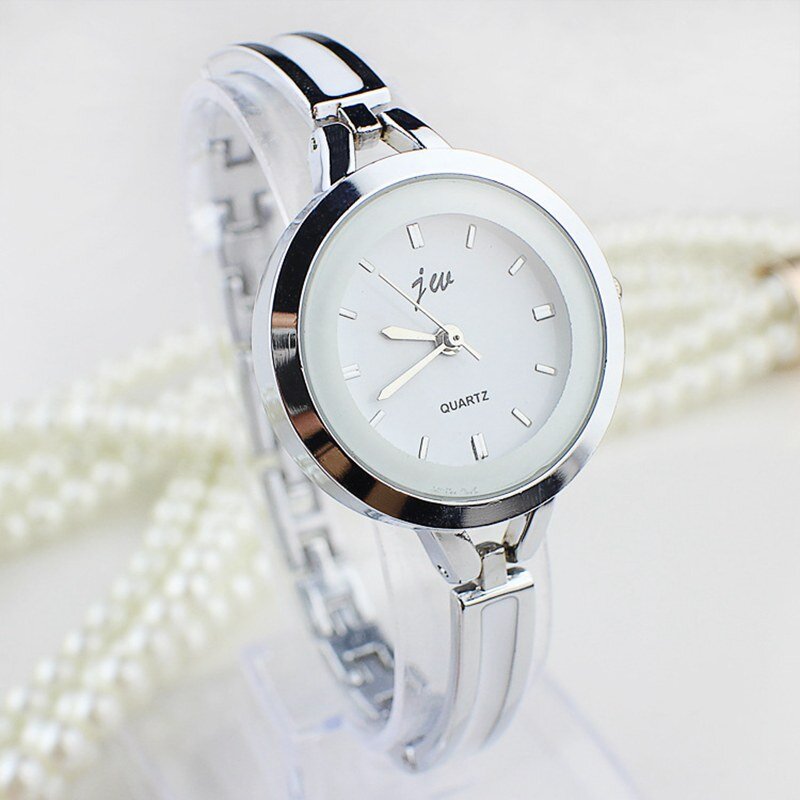 Montre à Quartz Décontractée en Acier Inoxydable pour Femme, Horloge de Marque Célèbre, Rose, Or, Argent