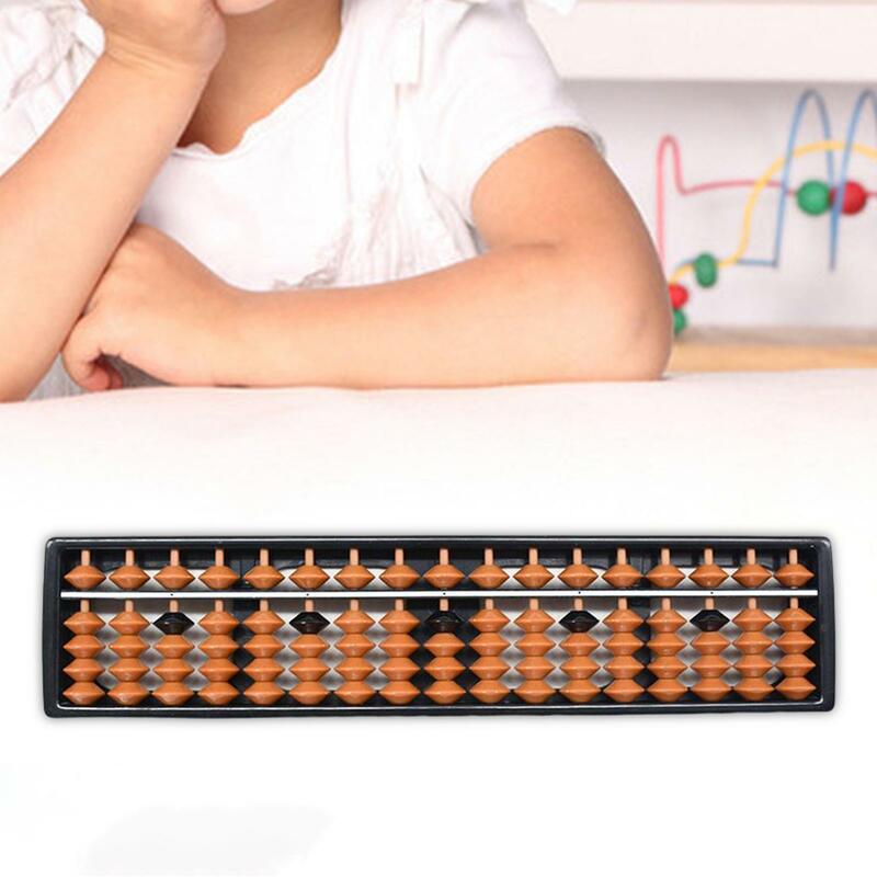 17-значные стержни, деревянные Абаки, Обучающие игрушки, Китайский Японский калькулятор, Счетный инструмент для взрослых