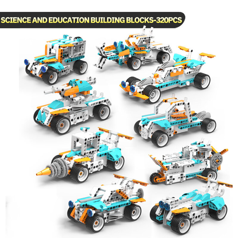 2024 New Technical Wedo 2.0 Core Set City Technical Building Blocks Diy Electronic Kit/Programming Car Kit Kids Toys