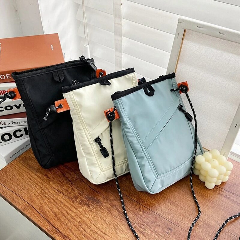 Fashion Small Square Messenger Bag Mini Waterproof Travel Bag Casual Shoulder Bag Men Women Mobile Phone Bag Crossbody Bag New