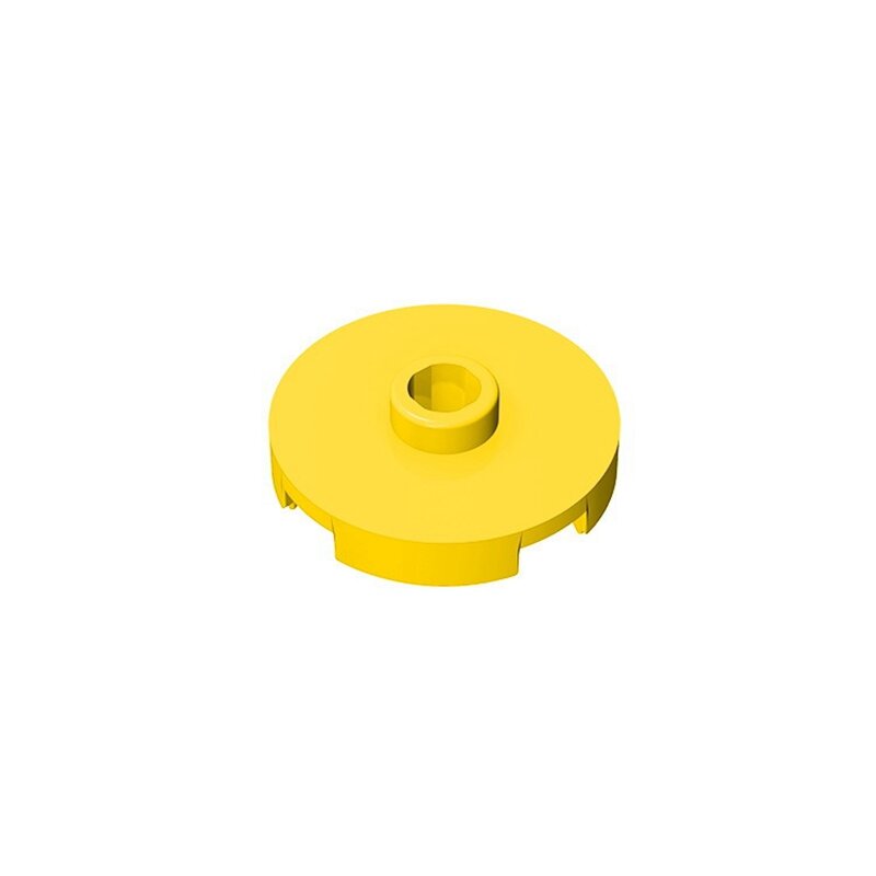 Moc Set GDS-1041 Tegel, ronde 2X2 Met Open Stud Compatibel Met Lego 18674 Speelgoed Kinderspeelgoed Assembleert Bouwstenen