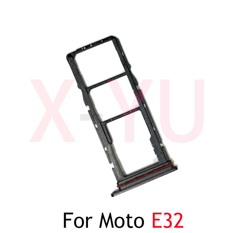 Für motorola moto e22 e22i e22s e32 e32s sim karten fach halter steckplatz adapter ersatzteile