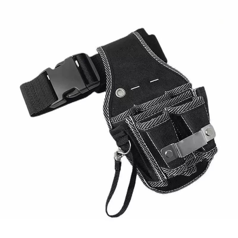 Tool Bag Multifunctional Nylon Fabric Tool Belt Screwdriver Kit Holder Tool Bag Pocket Pouch Bag Electrician Waist Pocket Case