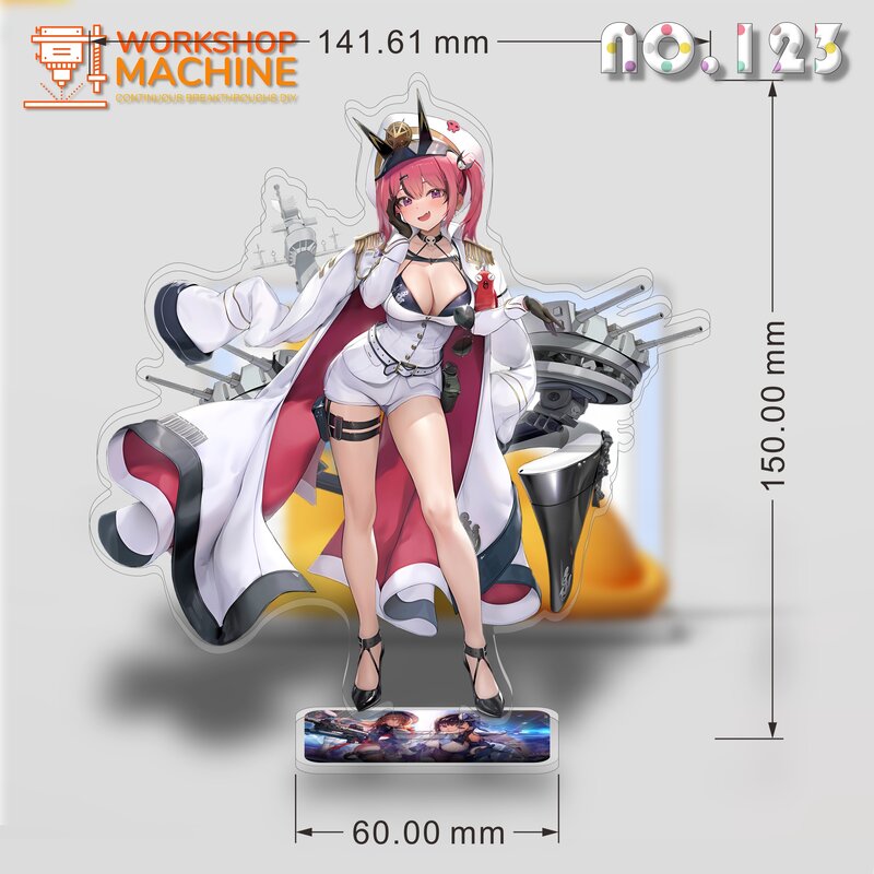 Godin Van De Overwinning Nikke Anime Anime Personages Acryl Display Stand Model Kantoor Desktop Teken Cadeau Pop Collectie Rekwisieten Figuur 15Cm