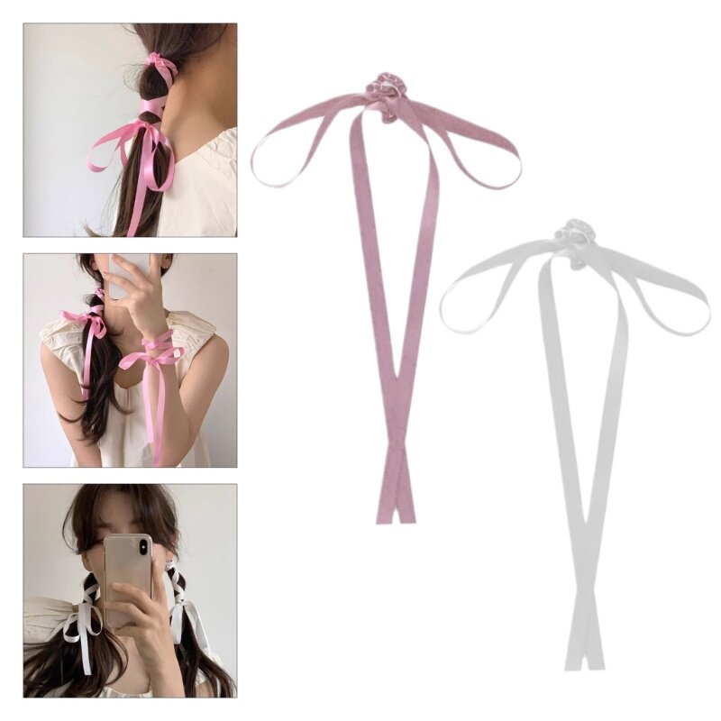 Unique Elastic Hair Holder Hair Accessory Elastic Hair Ties Fabric Head Rope Suitable for High Ponytails and Updos
