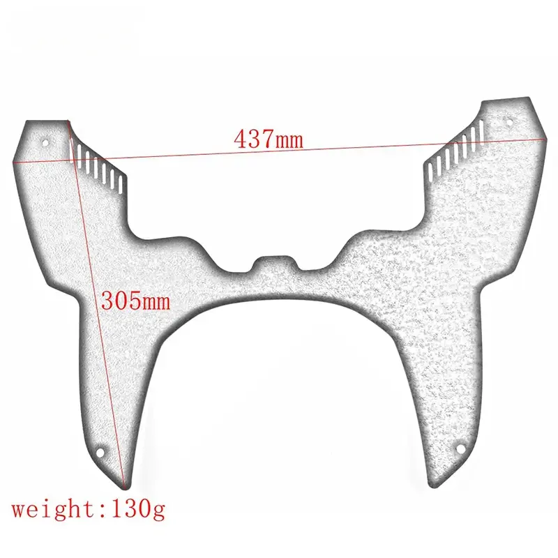 CRF1100L Motorcycle Accessories Forkshield Updraft Deflector For Honda CRF 1100 L Africa Twin Adventure sports ES DCT 2020 2021