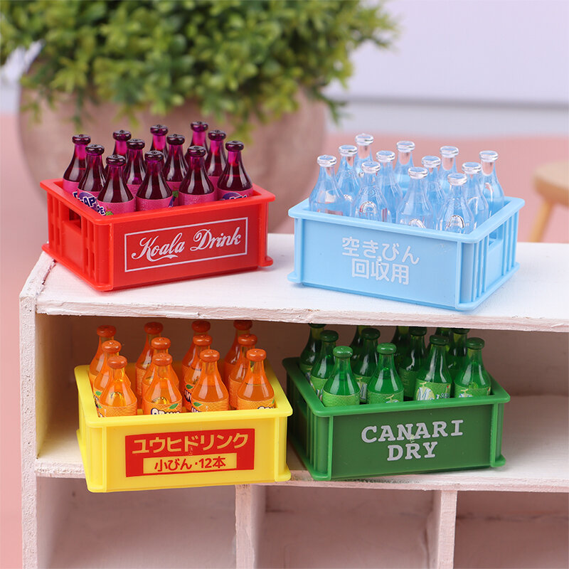 4PCS Mini Stuff Miniature Items Drinks Dollhouse Accessories Mini Things for A € 1 P Items Free Shipping Mini Cosas
