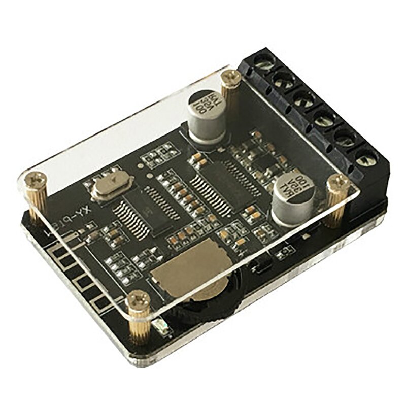 Módulo audio da placa do amplificador de poder de Bluetooth, orador do carro Lossless, DIY, estereofónico, 2x, 10W, 15-20W, 12V, 24V