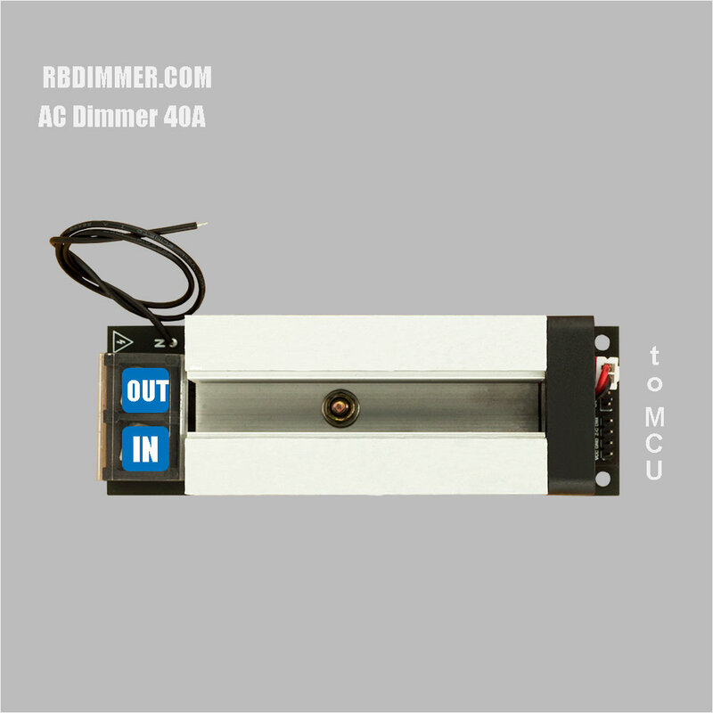 Ściemniacz AC moduł dla 40A 600V wysokiego obciążenia, 1 kanał, 3.3V/5V logic