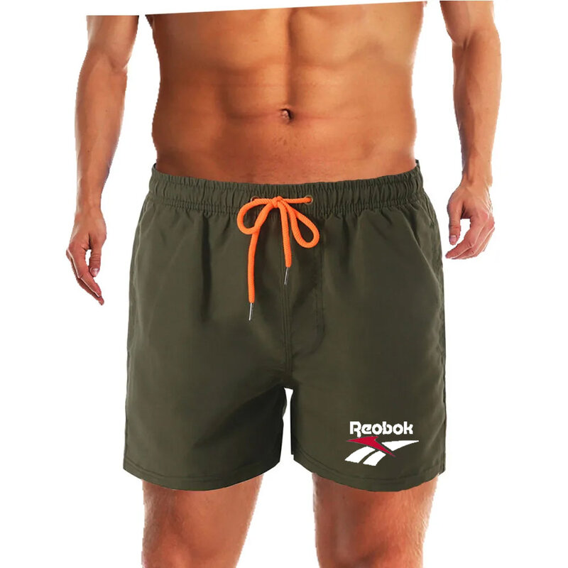 Bañador deportivo para hombre, ropa de baño Sexy, pantalones cortos de playa, tabla de Surf, 2023