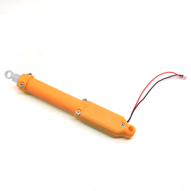 N20 Elektrische Stift Push-Rod Bagger Dump Lkw Modell Zubehör Hohe Nachahmung Zylinder Vollen Metall 3D Druck geschwindigkeit 5 mm/s