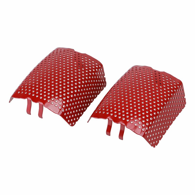 Front Caliper Screen Inserts Brake Caliper Trim Cover for Harley Touring Road Glide King Ultra Limited V-Rod Red