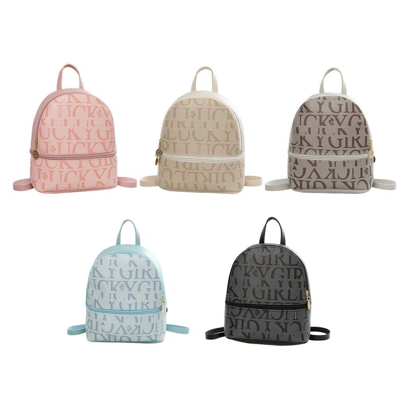 Women's Mini Backpack Rucksack Fashion Trendy PU Leather Crossbody Bag Shoulder Bag for Vacation Street Outdoor Work Commuting