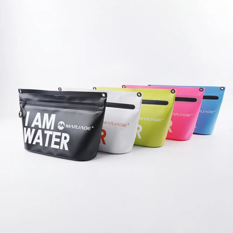 Outdoor Waterproof Clutch Waterproof Swimming Bag Travel Small Bags Fanny Pack Light Zipper Storage Bag Shoulder Bags