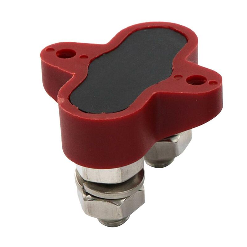 5/16" Red Junction Block Insulated Terminal Stud Boat Marine