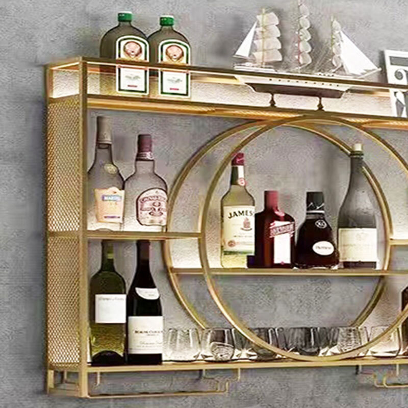 Commercial Wine Display Cabinet, Cocktail Wine Rack, Whisky Corner, Armazenamento de bebidas, Mobília da sala