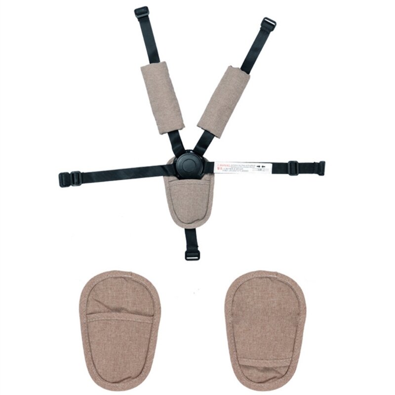 Juste universelle de ceinture de sécurité de voiture pour bébé, ensemble de coussinets initiés par la sangle, coussinets de poussette pour enfants