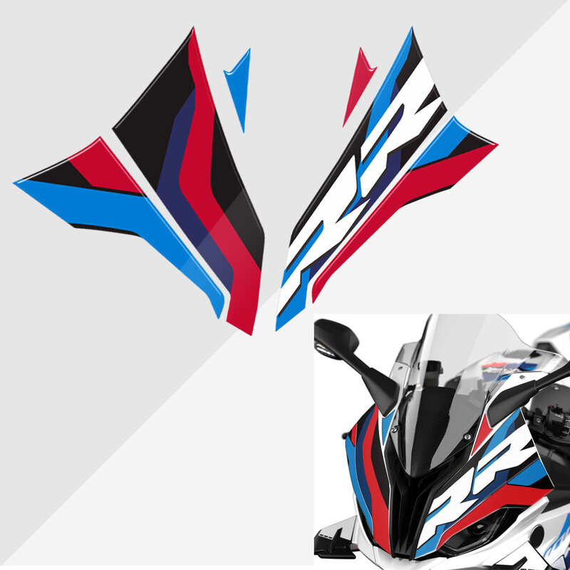 2024 M Motorsport For BMW S1000RR S1000 RR M1000RR 2019 2020 2021 2022 2023 Front Fairing Protection Kit 3D Gel Paint Protector