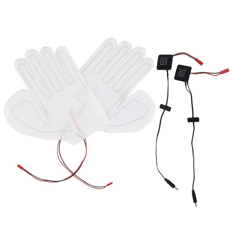 5v Winter thermische Hand wärmer Heizung für Schuhe Handschuhe Kohle faser USB-Handschuhe beheizte Pads elektrische Heiz folie