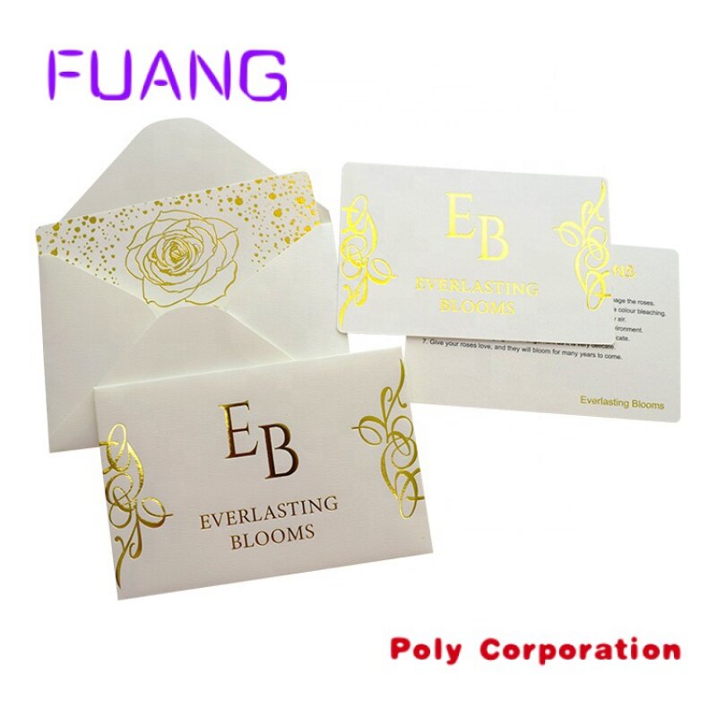 Логотип на заказ, деловые поздравительные подарочные открытки с бумажным конвертом на День святого Валентина и Рождество