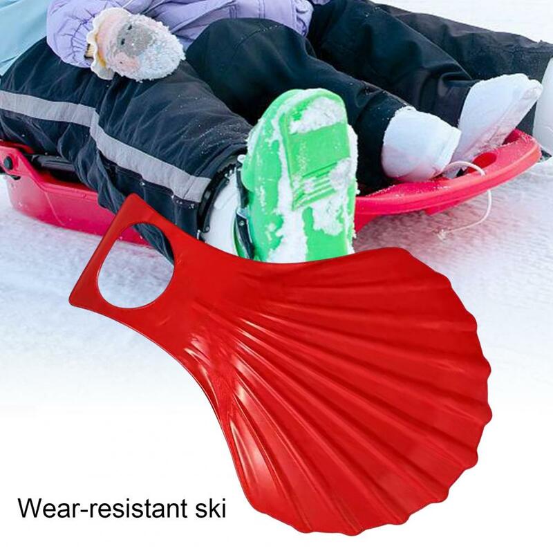 Thick Winter Outdoor Sport Tools Kids Adult Snow Sled Sledge Ski Board Sleigh Outdoor Grass Plastic Boards Sand Slider Snow Luge