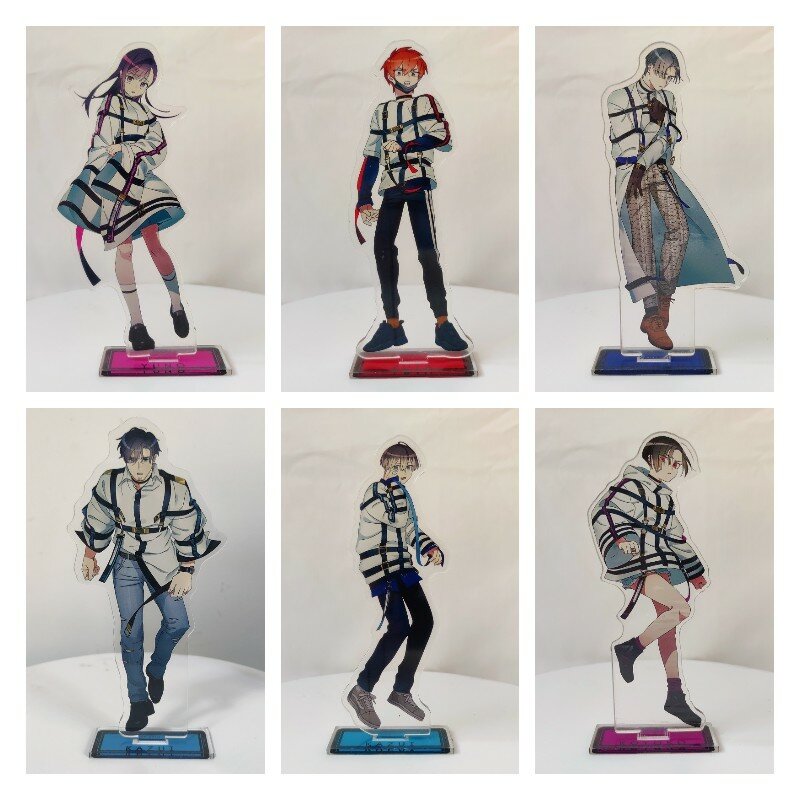 MILGRAM-Supports en acrylique double face Rick Anime Figure Cosplay, Jouets modèles, Accessoires de décoration de bureau, Cadeaux de Noël, Nouveau modèle, Vente chaude