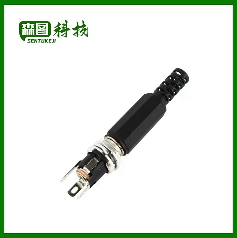 2.1x5.5mm DC Power Female Plug Jack 5pcs + Male Plug Jack Connector Socket Adapter 5pcs