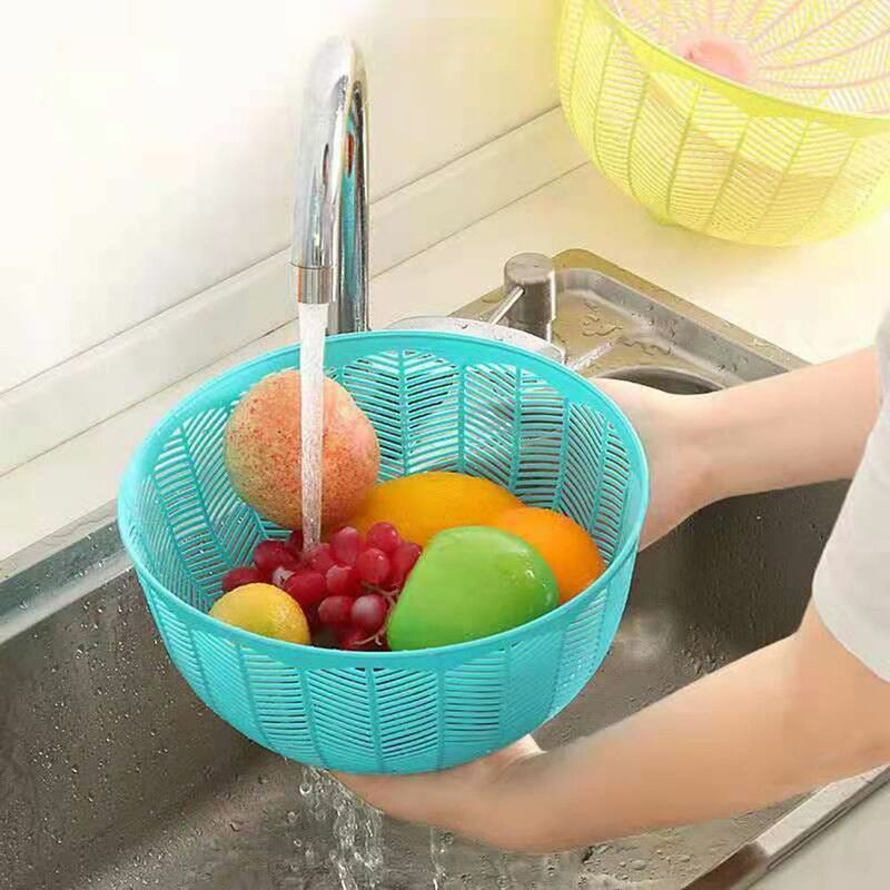 Round Food Cover Portable Plastic Breathable Vegetable Cover Dustproof Anti Mosquito Fly Mesh Cage Home Kitchen