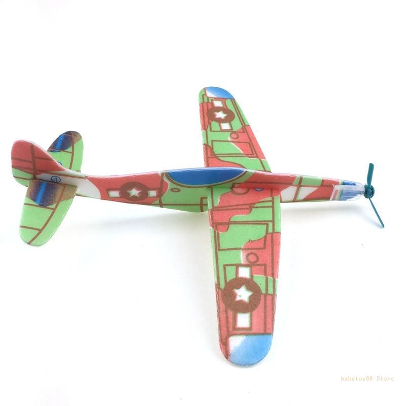 Y4UD мини-пенопласт ручной работы, летающий самолет-планер, DIY сборная модель, детская игрушка