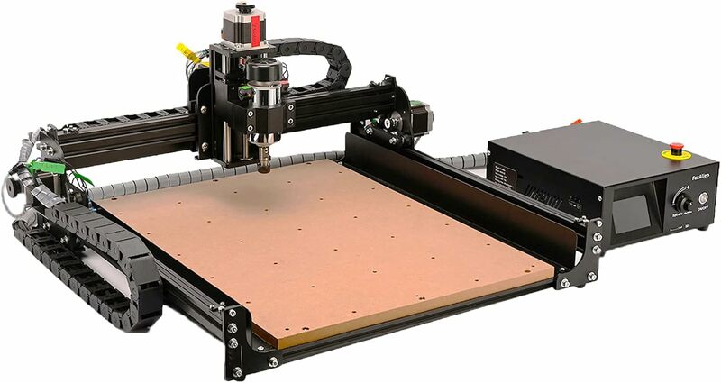 FoxAlien CNC Router 4040-XE, 300W Spindle 3-Axis Engraving and Milling  for Wood Metal Acrylic